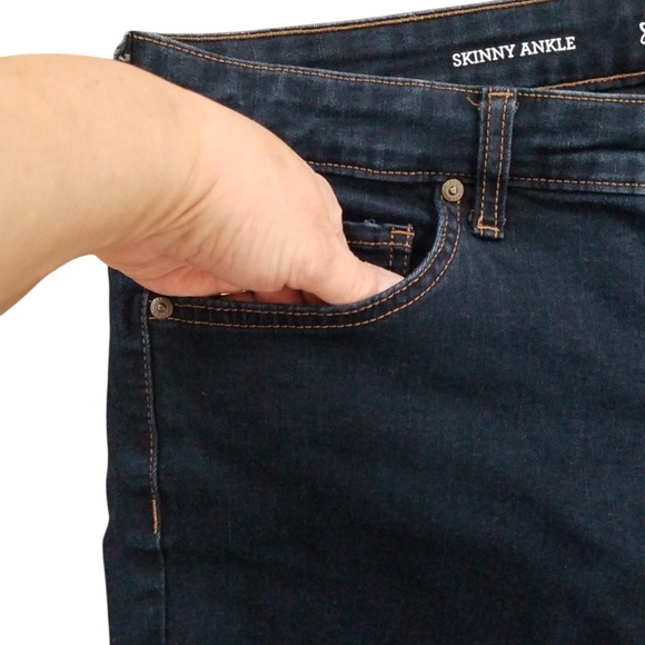Style & Co Women's Stretchy High Rise Skinny‎ Ankle Jeans Size 14 - Picture 4 of 11